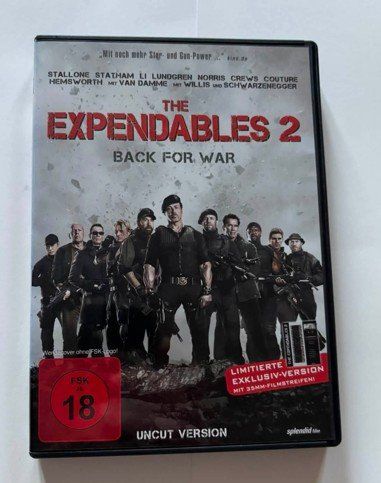 Tutti i DVDs: The Expendables 2 - Back For War (2012) DVD – Usato da lupfig venduto da maniacs666