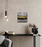 Bild - Goldene Mitte 30x30