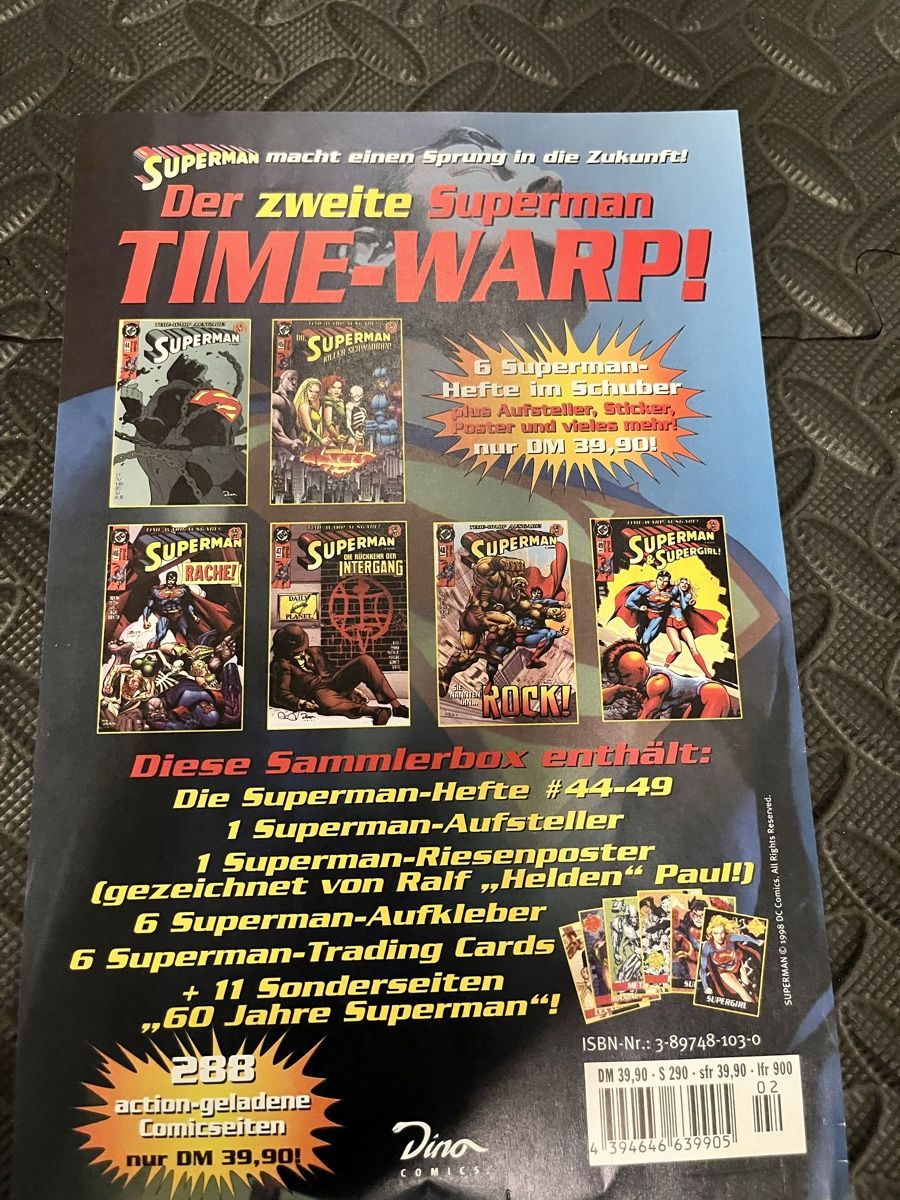 Fumetti: Superman Time Warp Teil 2 im Schuber – Usato da Densbüren venduto da lana79 1