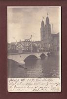 Foto - ZÜRICH - Grossmünster - 1907