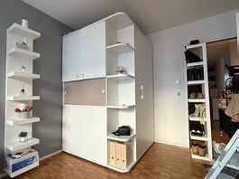 Schrank inkl. Bett