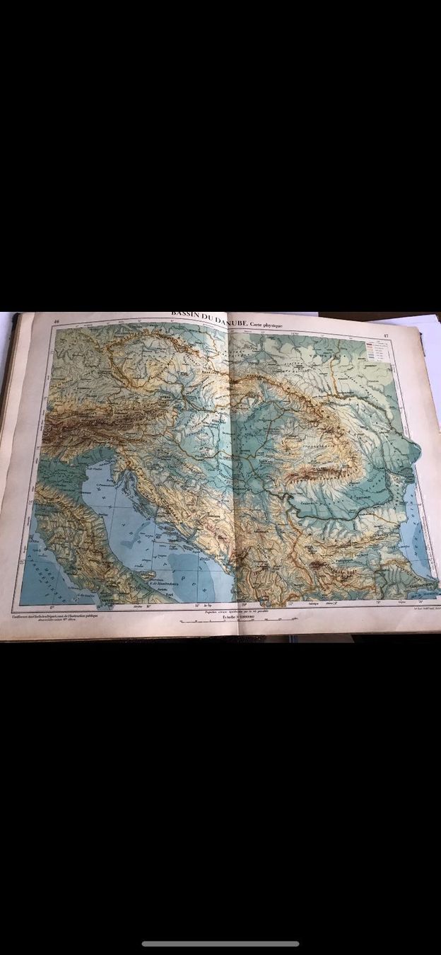 Landkarten & Atlanten: Schulatlas- 1928- Suisse – Gebraucht aus Brügg BE von doppelsalchow 3