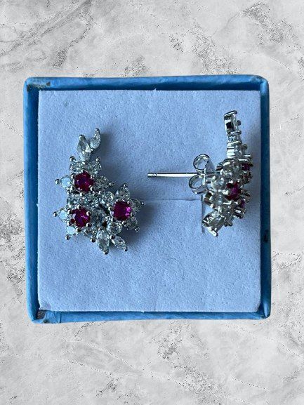 Orecchini pendenti & Orecchini a lobo: Boucles d'oreilles avec rubis – Usato da Genève venduto da TradeCH 1