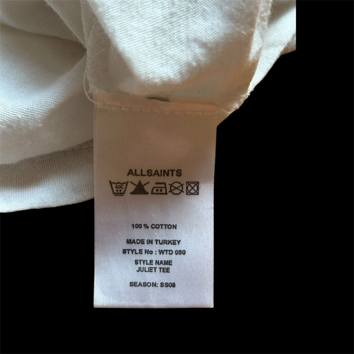 Allsaints T-shirt: AllSaints vintage avantgarde tshirt archive – Usato da Meilen venduto da angelyxss 3