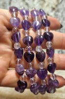 Amethyst Herzarmband