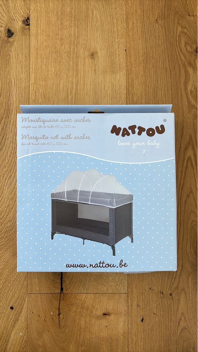 Letti: Moskitonetz Reisebett Natou 60x120cm – Nuovo e nell'imballaggio originale da Schliern b. Köniz venduto da Jimwest7