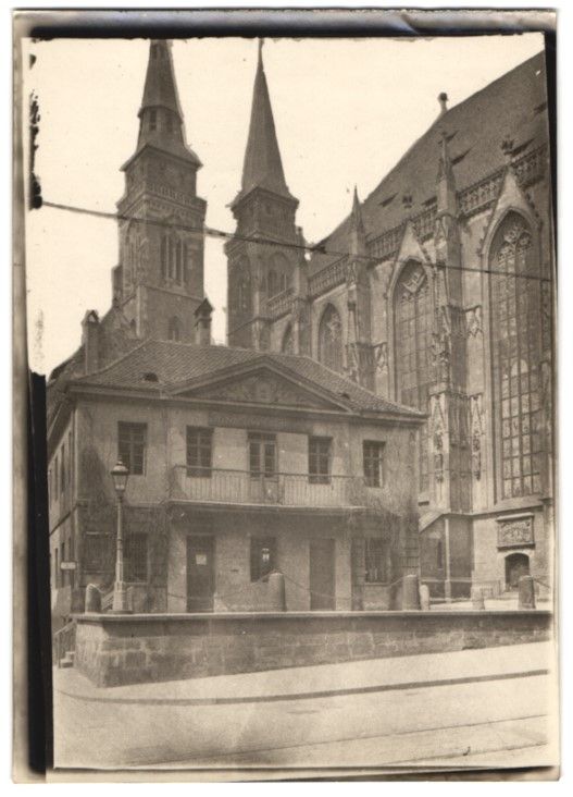 Fotografie & Manifesti: Fotografie Nürnberg, St. Sebalduskirche – Usato da Berlin venduto da bartko-reher