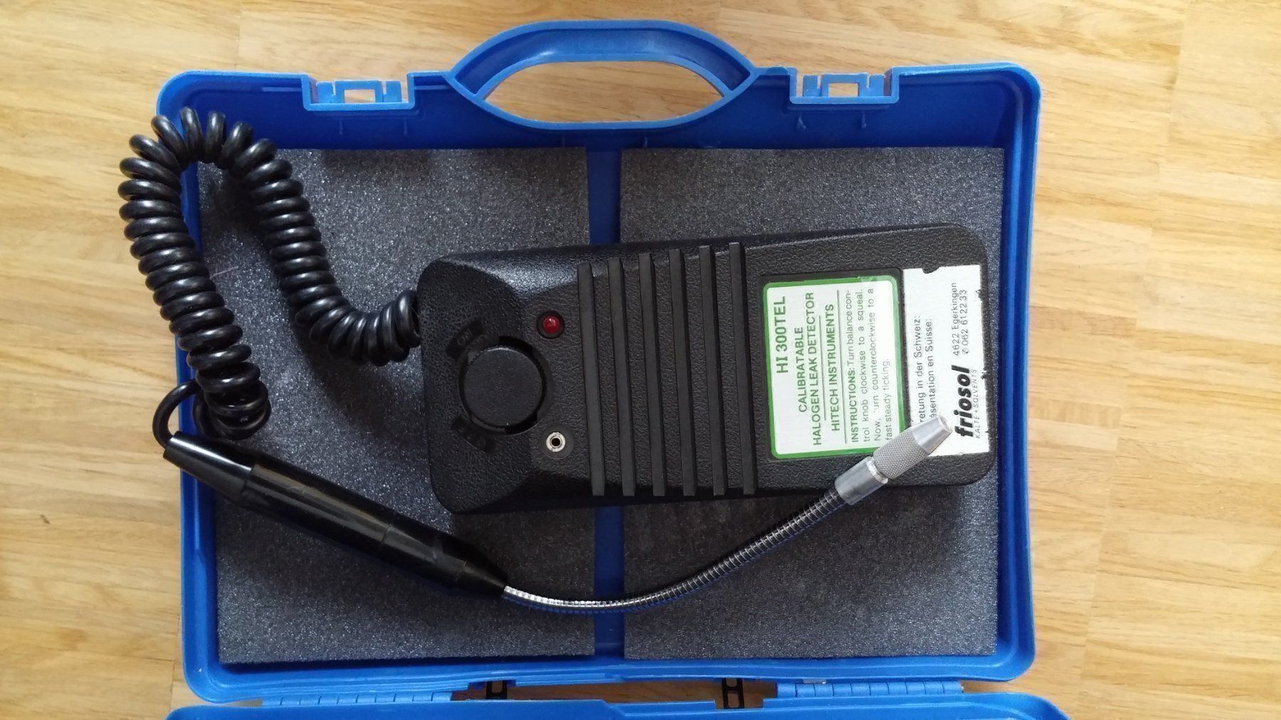 Tutti gli attrezzi: Halogen Leak suchgerät Detector HI300TEL – Usato da Zürich venduto da sendbad 6