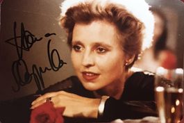 Hanna Schygulla Autogramm signiert Foto 10x15cm
