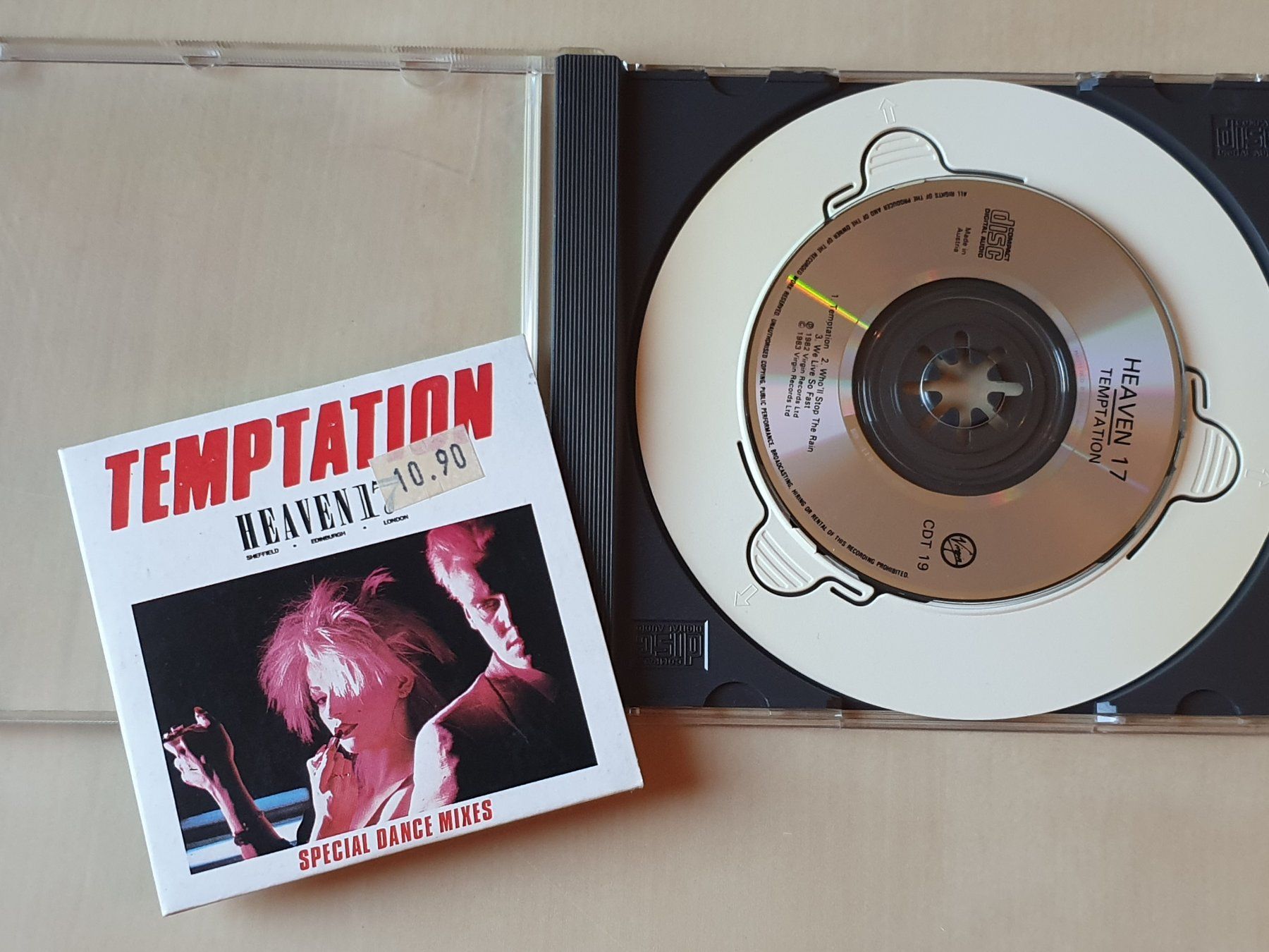 CDs: Temptation Heaven 17 – Gebraucht aus Stansstad von collectorsshop 1