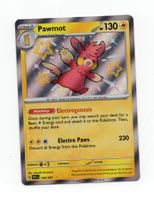 Pawmot 144/091 Shiny Rare Paldean Fates Englisch