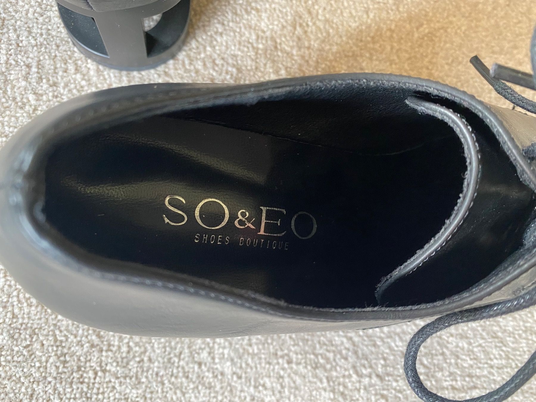 Scarpe da donna: Schnürschuhe, Halbschuhe, schwarz, 37, Blockabsatz – Usato da Zollikon venduto da into-the-west 3