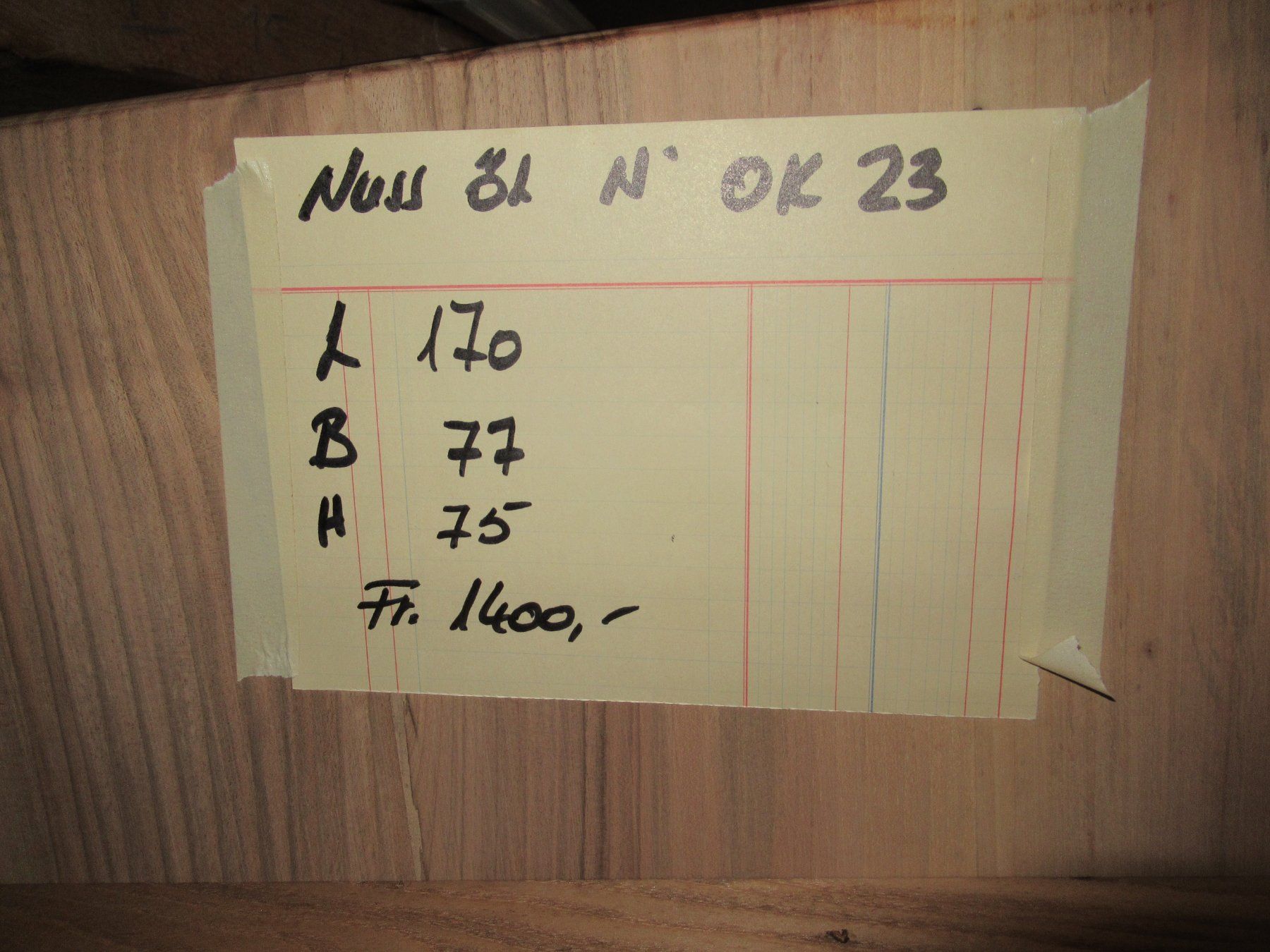 Tavoli: Beizentisch (Nuss/170) – Nuovo (secondo la descrizione) da Berg SG venduto da Pizza58 6