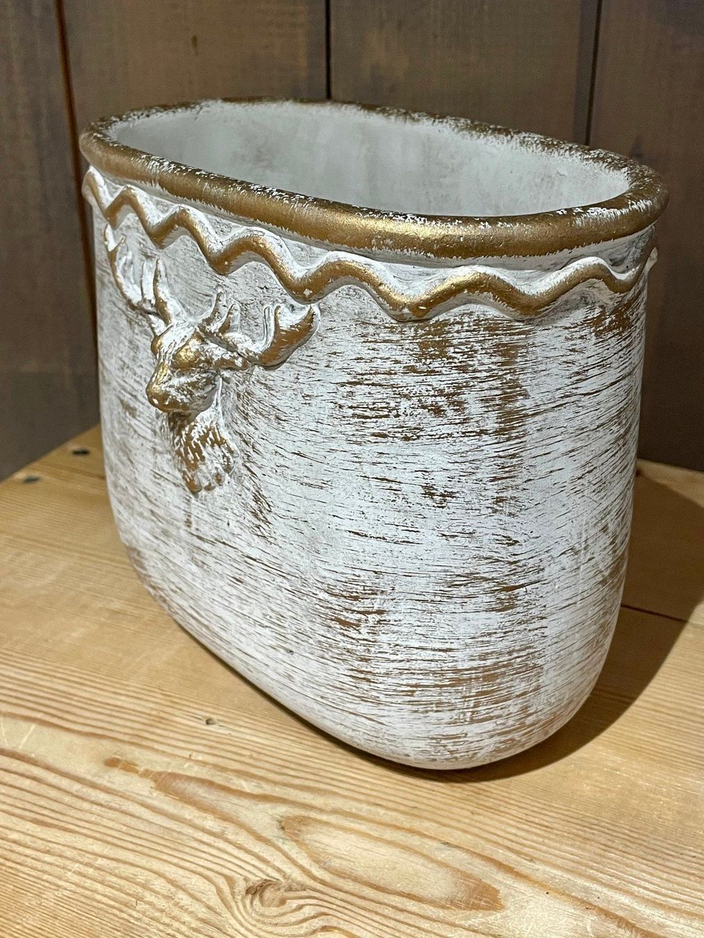 Tutte le decorazioni: Dekoration Töpfe mit Hirsch/Design/Neu – Nuovo e nell'imballaggio originale da Volketswil venduto da rubin74 1