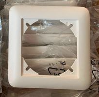 Feller Abdeckrahmen EDIZIO 1x1 88x88mm WEISS