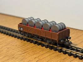 S0216: Güterwagen, beladen (Spur N)
