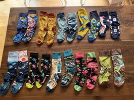 Happy Socks bunte Socken Motivsocken