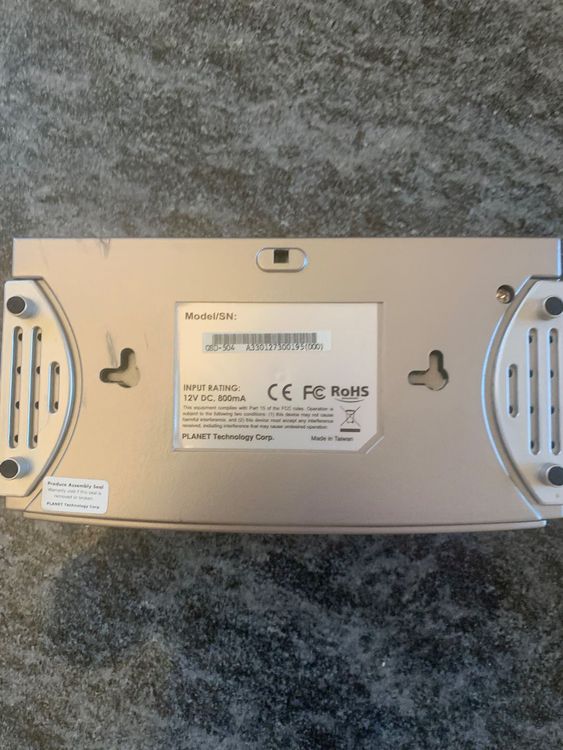 Planet 5-Port Ethernet Switch GSD-504 2