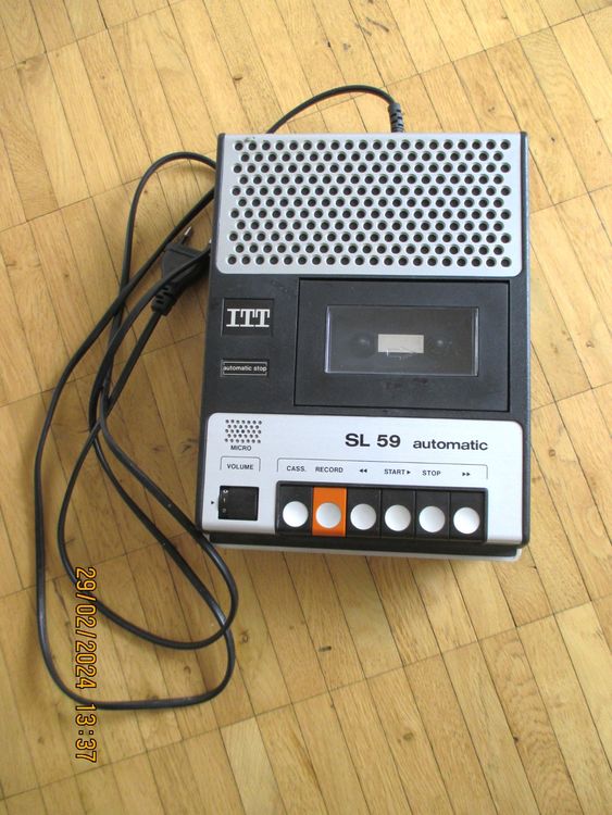ITT - SL 59 AUTOMATIC CASSETTEN RECORDER (Gebraucht) in zürich für CHF ...