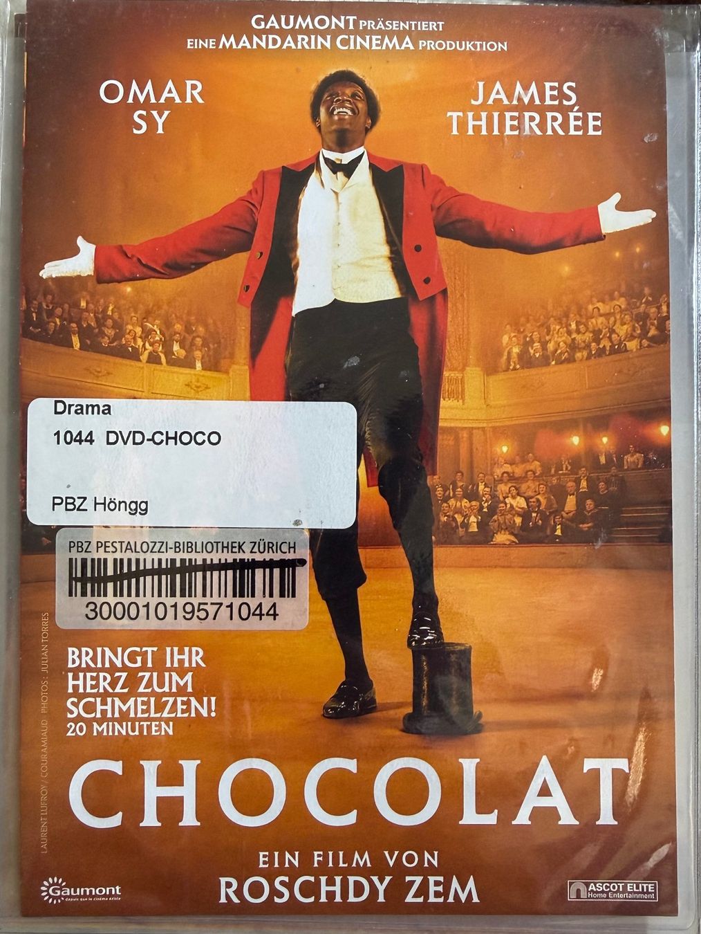 Tutti i DVDs: DVD - Chocolat / Omar Sy – Usato da Zäziwil venduto da kreative-ideen