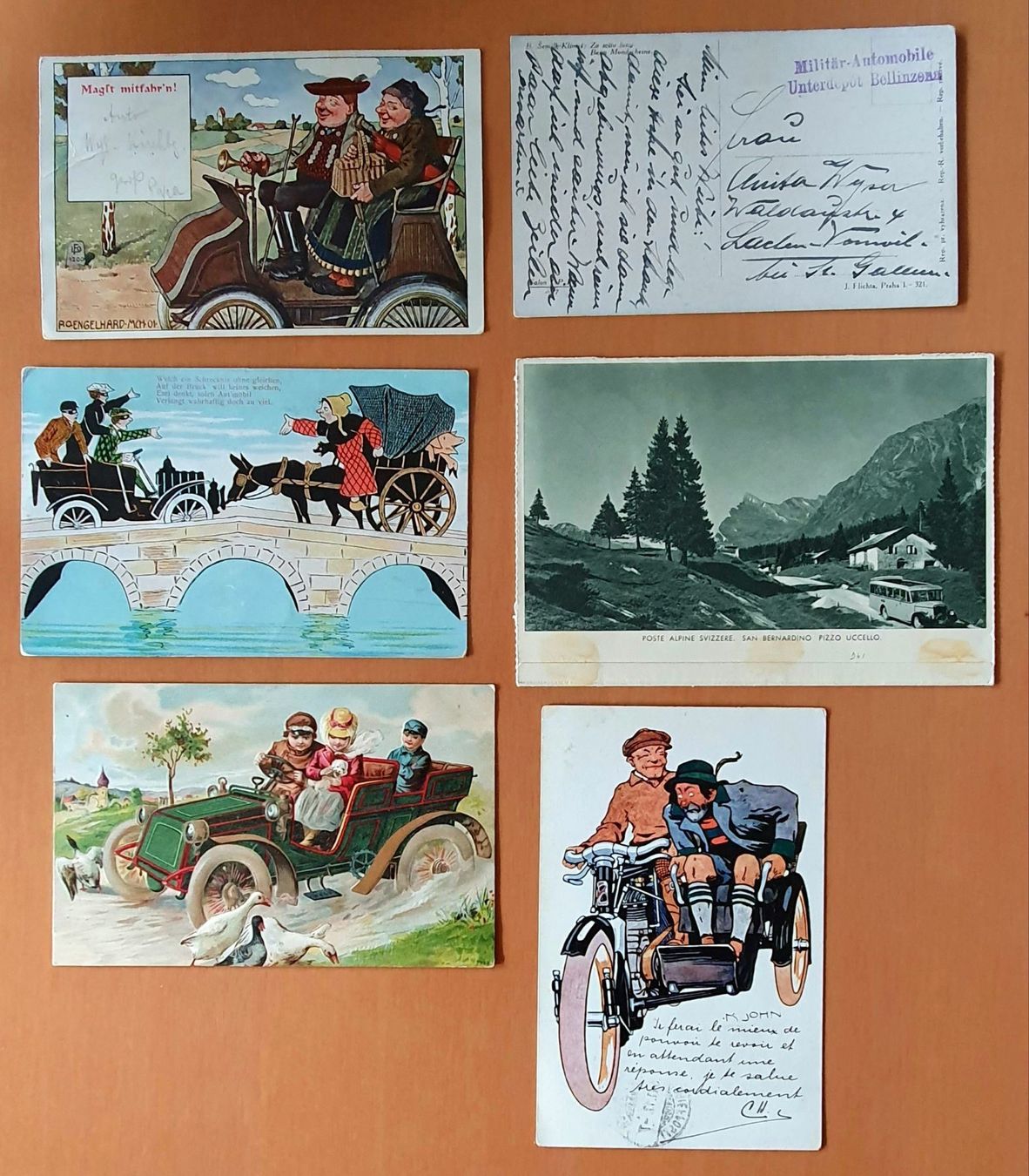 Cartes postales: Sammlung Automobil ab 1905 – D'occasion à Kreuzlingen par Rschweiz1 3