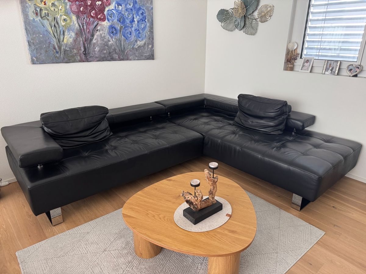 Divani: Lederecksofa – Usato da Netstal venduto da Zurichsee 2