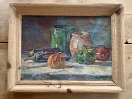 Schöne Nature Morte von Karl Pfluger aus Basel
