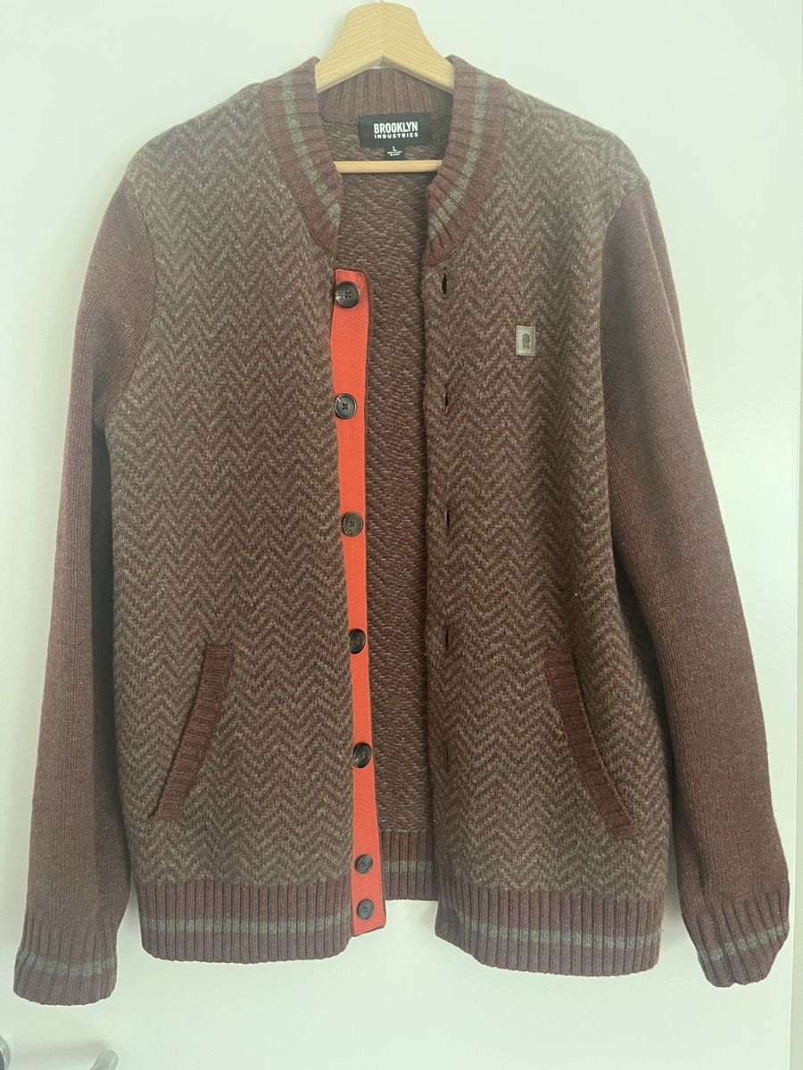 Giacche: Vintage Brooklyn Industries Cardigan – Usato da Biel-Benken BL venduto da vomfluss