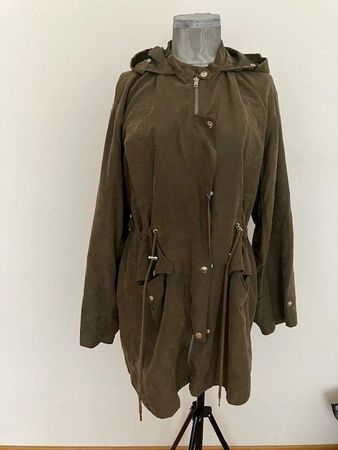 Parka femme Noisy May kaki avec capuche T M