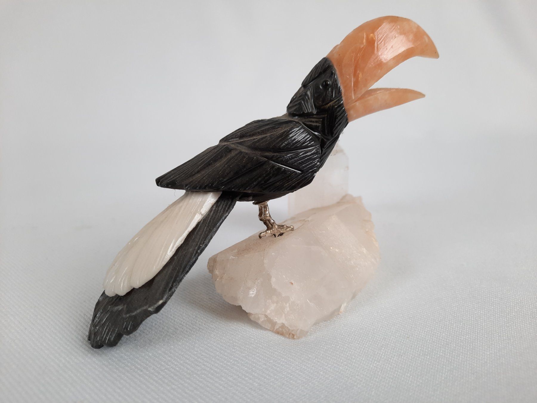 Minerali & Pietre curative: 2 Vögel auf Bergkristall – Usato da Beinwil am See venduto da Restwert_Beinwil 5