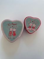 Maileg _ 2 Metall Herz - Set  Rabbit