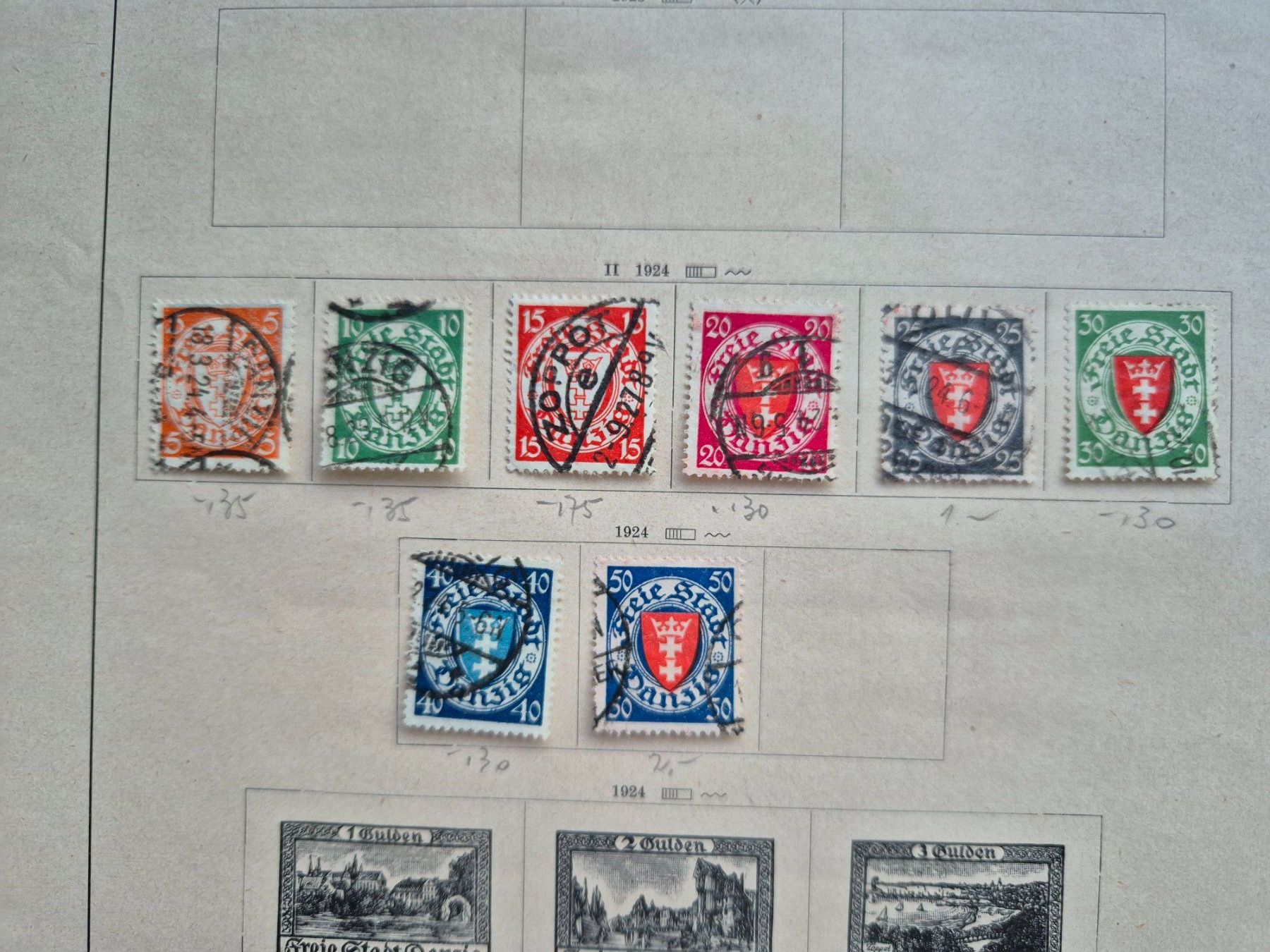 Alle Briefmarken: Briefmarken Freie Stadt Danzig,  gebraucht – Gebraucht aus Langendorf von zvonu161