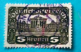 Briefmarken aus Österreich  Parlamentsgebäude GESTEMPELT 