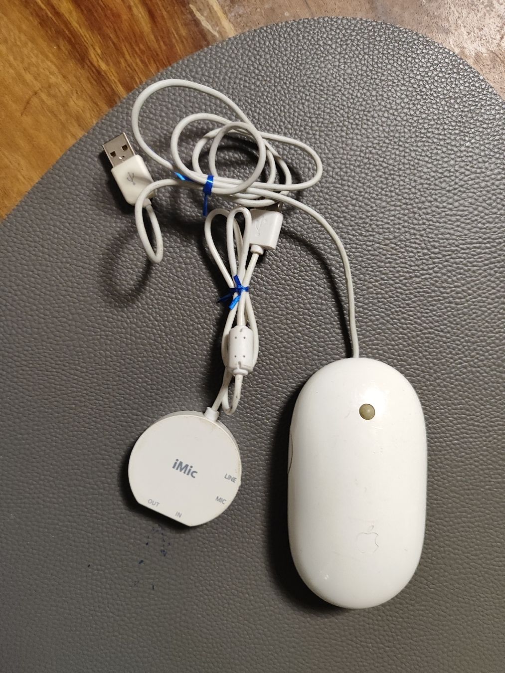 Apple Maus: Vintage Apple Mouse A1152 and Griffin iMic Adapter Combo – Defekt aus Mülligen von vagos85 3