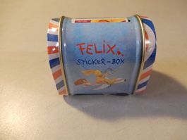 Felix Sticker-Box Blechdose Neu und OVP