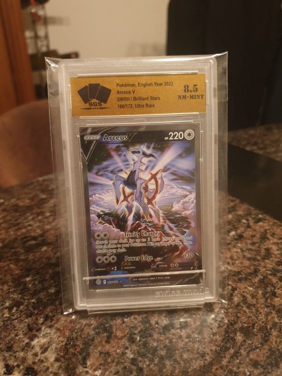 Pokemon Arceus V Alternativ SGS Grading | Kaufen auf Ricardo
