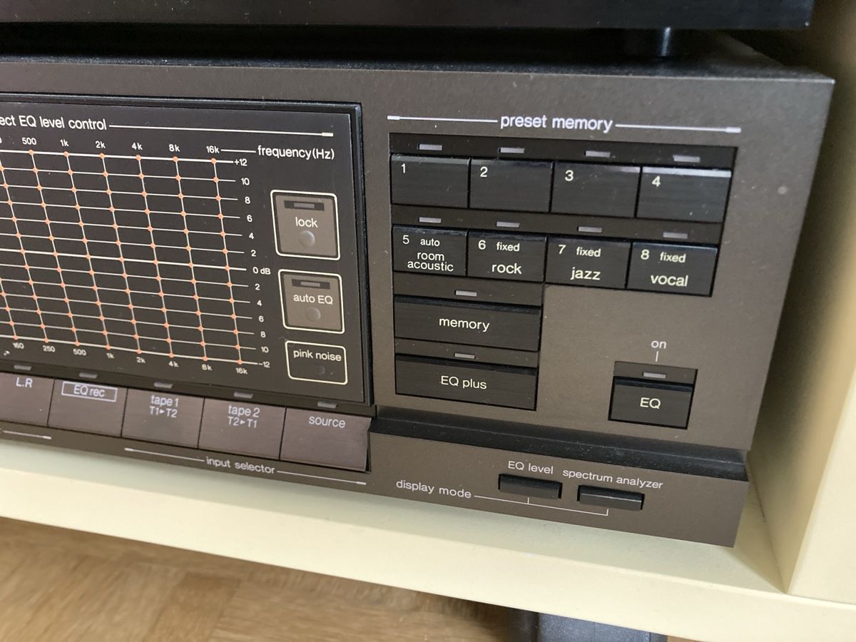 Technics Equalizzatori: Technics Stereo Graphic Equalizer SH-8066 – Usato da Winterthur venduto da dut_v9gs 1