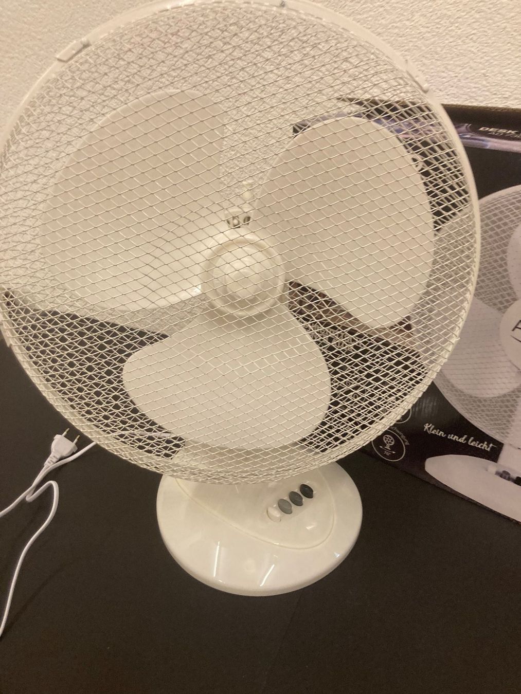 Ventilatoren: Ventilator Tischmodell Adler, weiss, 40 cm Durchmesser – Neu und originalverpackt aus Neuenhof von jorogo 4