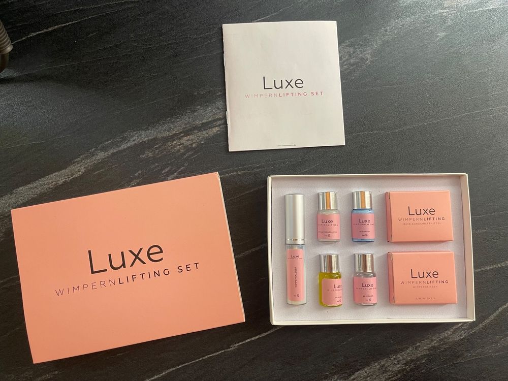 Luxe wimpernlifting set Kaufen auf Ricardo