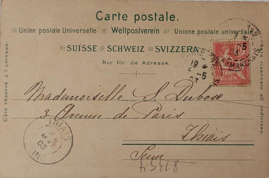 Cartes postales: APPENZELLERTRACHTEN  -  1903 – D'occasion à Delémont par Domdom1 1