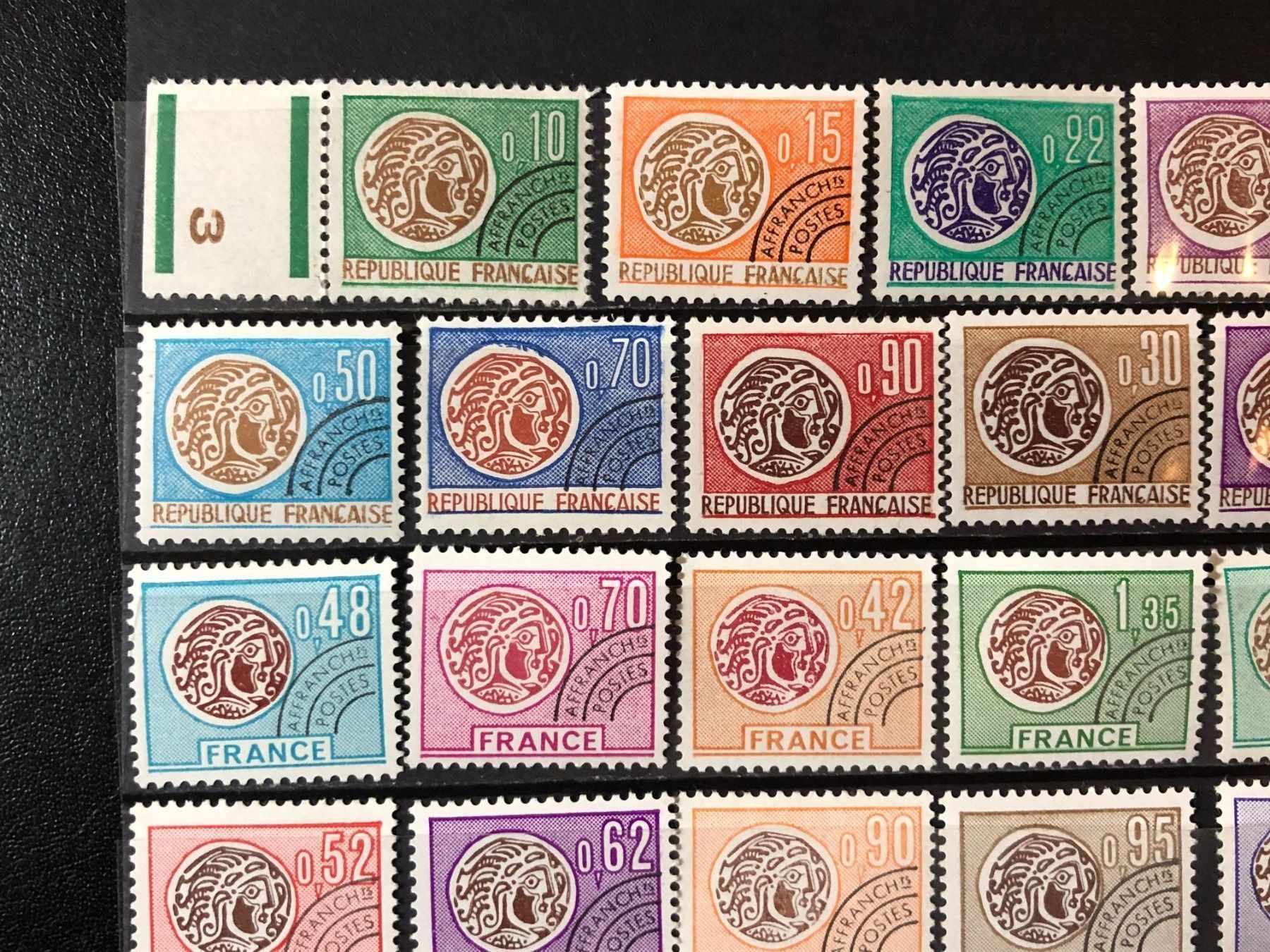 Tutti i francobolli: () Préoblitérés Monnaies Gauloises Neufs** – Nuovo e nell'imballaggio originale da Lausanne venduto da ffhoud 1