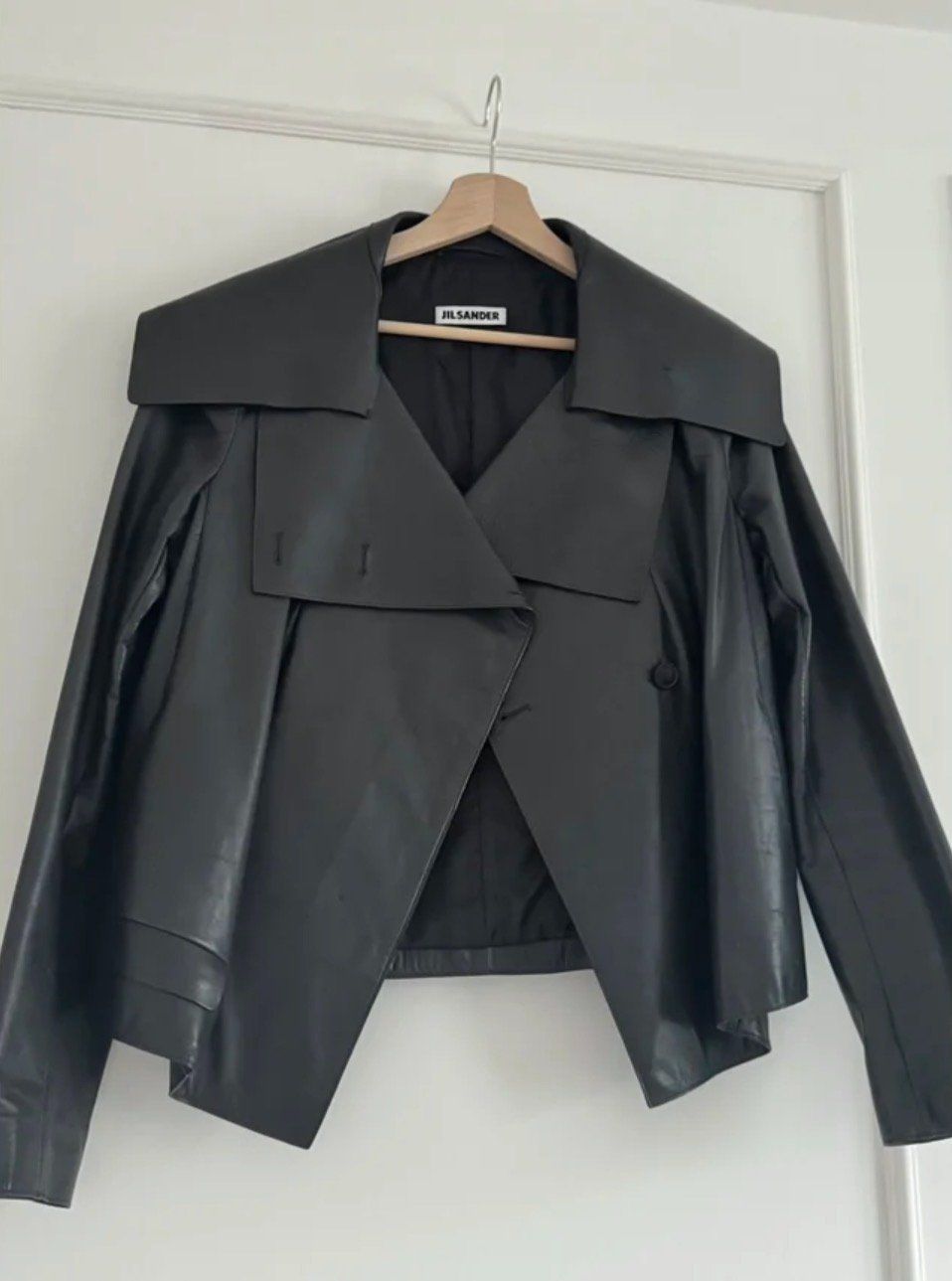 Jil Sander Giacche: Leather jacket by Jil Sander – Usato da Oberwil BL venduto da Ywan-OB 1