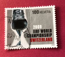 Nr.1301 EISHOCKEY-WELTMEISTERSCHAFT 2009 GESTEMPELT    