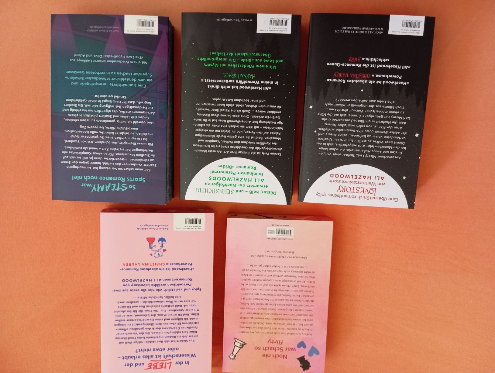 Bücher: Ali Hazelwood : 5 Bücher mit Farbschnitt !!! – Gebraucht aus Neftenbach von Anitatraber 1