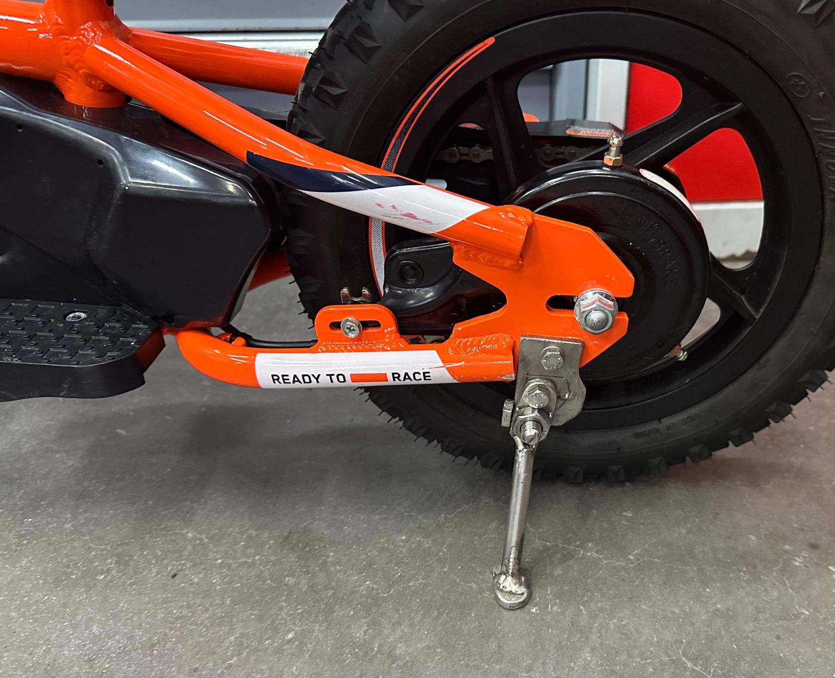 Stander: Seiten-Ständer zu KTM Elektrolaufrad SX-E 1.12 – Usato da Bättwil venduto da paul74