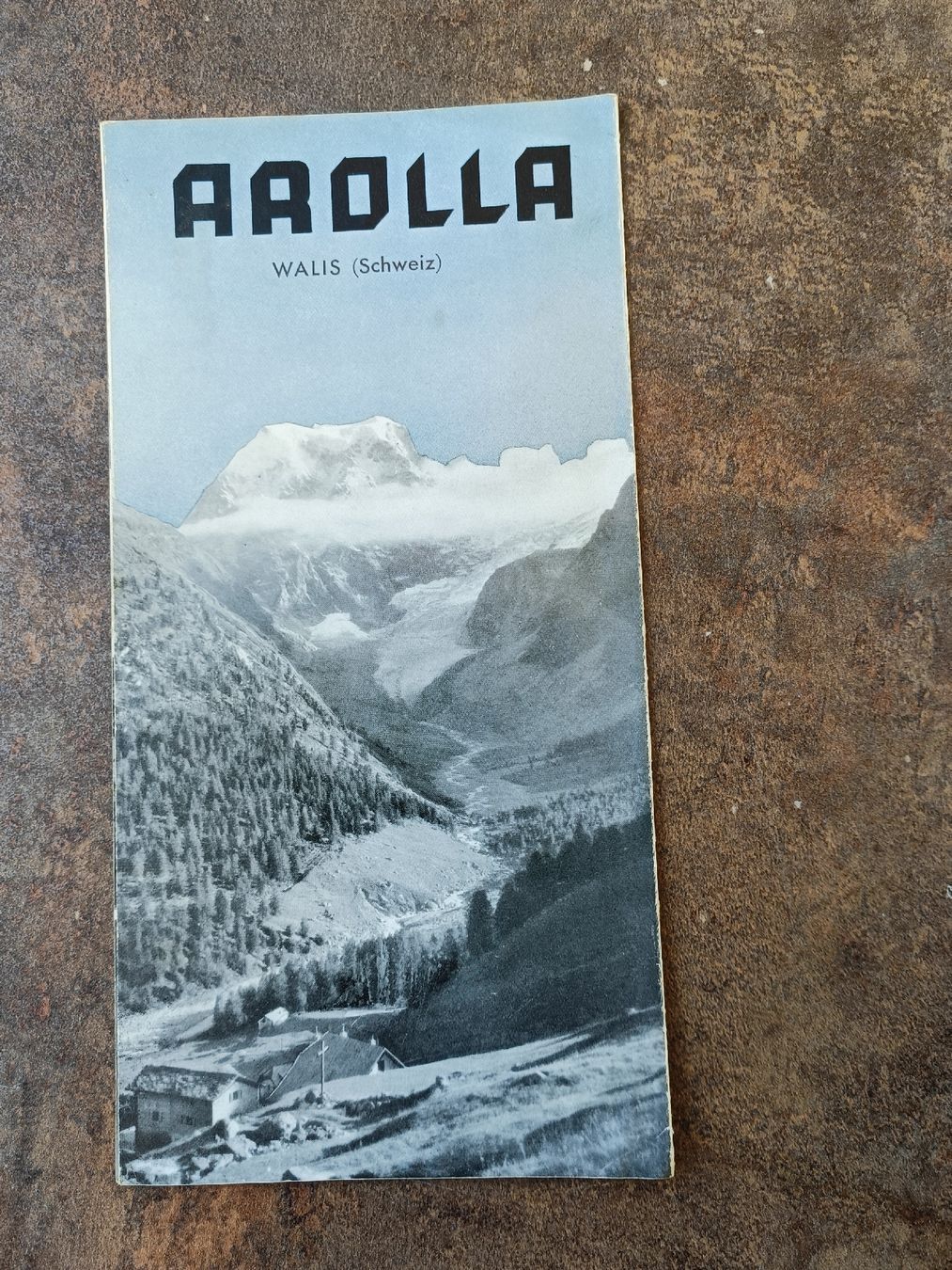 Documents: Alter Prospekt / Evolene - Arolla VS Ausgabe ca. 1939 – D'occasion à Brugg AG par Ente015 1