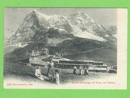 Kleine Scheidegg mit Eiger und Mönch