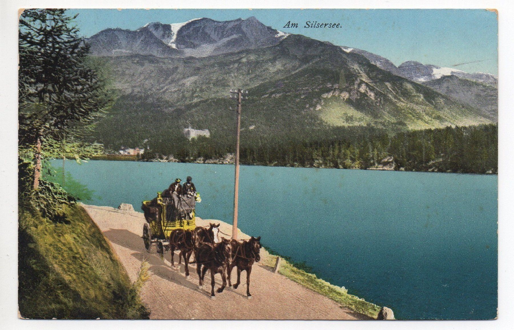 Cartes postales: SILSERSEE Postkutsche – Neuf (Voir description) à Jona par philajona