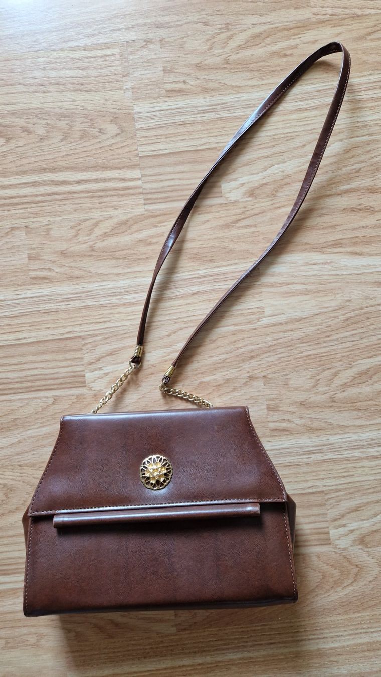 Taschen für Damen: Damen Handtasche Leder – Neu (gemäss Beschreibung) aus Laufen von nostalgie0811