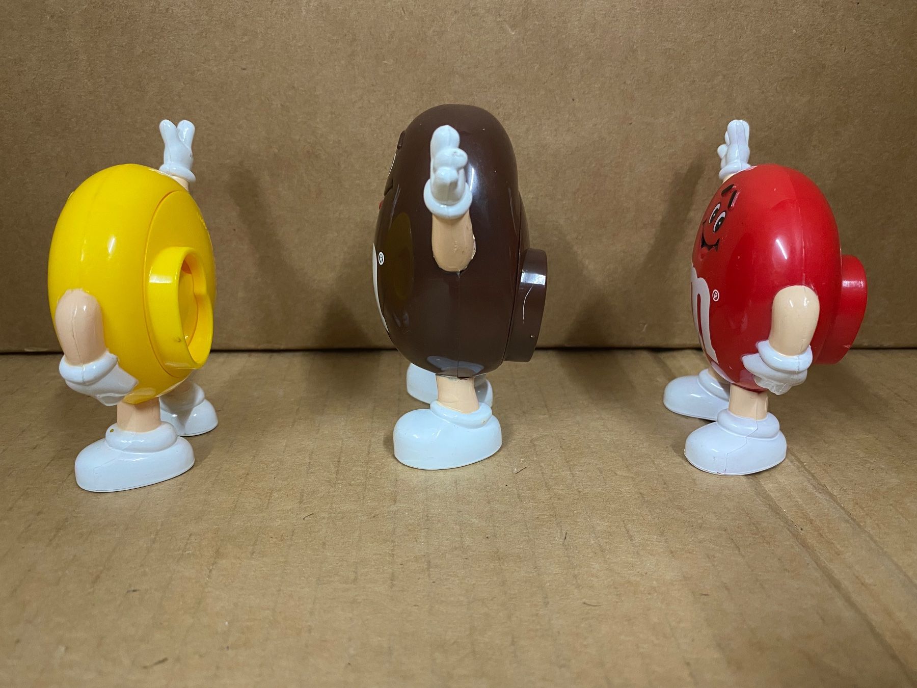 Figuren: M & Ms 1991 yellow, red and brown – Gebraucht aus Eschlikon TG von ArtRec 1